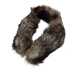 186001 現状品 SAGA FOX ファー ブラウン