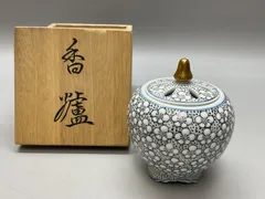 鍋島藩　鍋島焼　九州系　香炉 色鍋島/筒形香炉/小/唐草 | 鍋島焼窯元 市川冬山