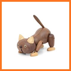 あ*n様 デンマーク H+F社 1970 木製インテリア 猫 CAT ヴィンテー