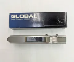 N【保管品】GLOBAL Speed Sharpener グローバル 刃物研ぎ シャープナー  コンパクトのサムネイル