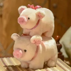 ふわふわ　とんさま　ぬいぐるみ　豚　しんじゅ ぬいぐるみ ふわふわ ブタに真珠｜Yahoo!フリマ（旧PayPayフリマ）