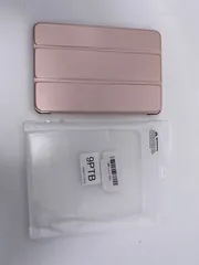 iPad mini対応 スマートケース ローズゴールド 背面クリア 三つ折りスタンド