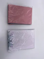 無地封筒 花柄便箋レターセット くすみカラー