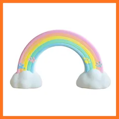 【新品】 ペット仏具 虹の橋オブジェ 大サイズ 陶器 メモリアルグッズ（足あと） 0