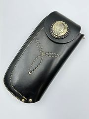 RRL レザーメガネケース ヴィンテージ加工 - メルカリ