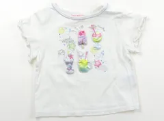 【メゾピアノ/mezzopiano】Tシャツ・カットソー 90サイズ 女の子【子供服・ベビー服】（2102558）