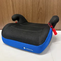 LEAMAN リーマン ジュニアシート ブースターシート 黒 青