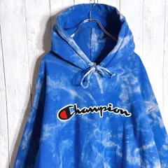 【まとめ購入大歓迎】チャンピオン Champion REVERSE WEAVE リバースウィーブ ブリーチ タイダイ ヘビーウエイト ビックサイズ オーバー ゆるだぼ パーカー #y27