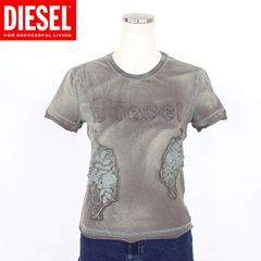 DIESEL アートプリント ショート丈 Tシャツ DIESEL アートプリント ショート丈 Tシャツ - メルカリ