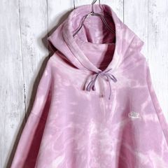 【入手困難】ナイキ NIKE ピンク タイダイ ブリーチ スウェット パーカー #y33