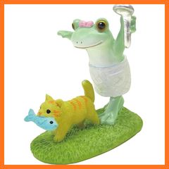 カエル 置物 2点セット フラダンス ウェルカムボード - メルカリ