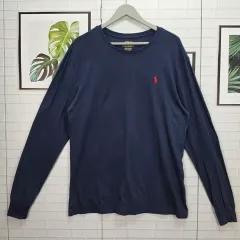 POLO RALPH LAUREN 刺繍ロゴ ロングスリーブ Tシャツ Lサイズ