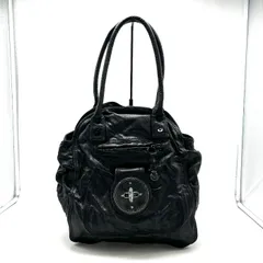 【中古】良品 DISEL ディーゼル ロゴ レザー トート バッグ fY11518N