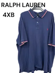 RALPH LAUREN 半袖 ポロシャツ 4XB ネイビー 839