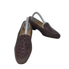 アクアスキュータム AQUASCUTUM レザー スエード パンプス レディース  22 1/2のサムネイル