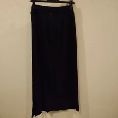 CITEN　ロングスカート　ニット　ブラックのサムネイル