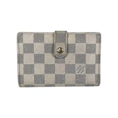 LOUIS VUITTON ルイヴィトン 二つ折り財布 がま口 ポルトフォイユ・ヴィエノワ ダミエ アズール N61676