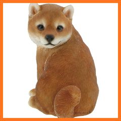 信楽焼 柴犬親子セット 陶器 やきもの 看板犬 表札 ウェルカムボート