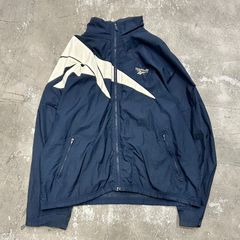Reebok 90s ナイロンジャケット M 紺 コムドット ヤマト - メルカリ