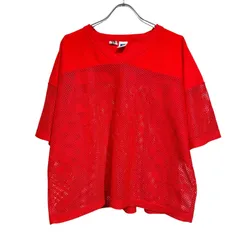 RUSSELL ATHLETIC (ラッセルアスレティック) メッシュTEE  レッド L-XLのサムネイル