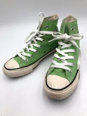CONVERSE コンバース オールスター US ORIGINATOR 1sd042 ハイカット スニーカー size23.0/黄緑 ■■ レディース