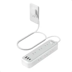 テーブルタップ TESSAN 9個AC口 たこあしコンセント 2個type-Aポート usb 1個USB-Cポート電源コード OA 薄型プラグ タコ足配線 電源タップ マルチ 一括スイッチ付き 1m 壁掛け 延長コード 卓上