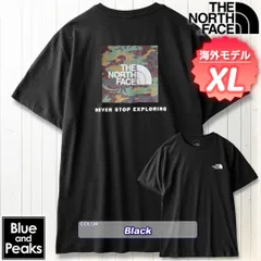 THE NORTH FACE 半袖Tシャツ Evolution Box Camo Tee, カラー；Black, サイズ；XL