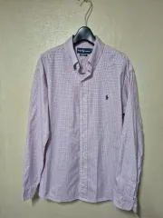 ポロ ラルフローレン スモールチェック柄 シャツ