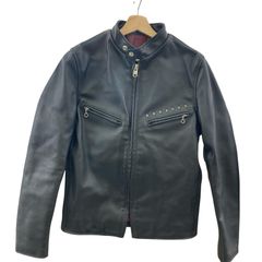 Schott シングル ライダース レザー ライナー付 USA製 黒 36 - メルカリ
