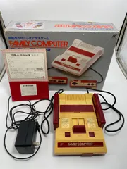 【ジャンク】 任天堂 ファミリーコンピュータ 本体 HVC-001 箱説付き