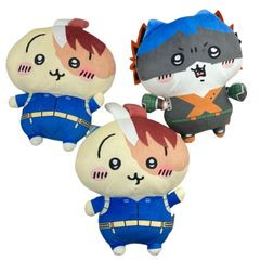 ちいかわ×ヒロアカ ぬいぐるみ3体セット - メルカリ