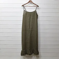 未使用 ICHI Antiquites イチアンティークス キャミソールワンピース リネン｜23a0970のサムネイル