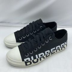 極美品⭐️BURBERRY スニーカー ラークホールロゴ ノバチェック 25cm 
