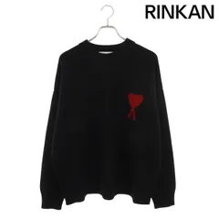 アミアレクサンドルマテュッシ  UKS838018 ハートA刺繍クルーネックニット メンズ L