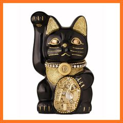 招き猫 エジプト バステト 陶器 縁起物 新品 2個 ギフト バステト神