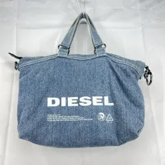 【中古】DIESEL　デニム ボア2way　ショルダーバッグ[79][240079031902]