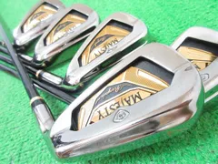 状態良好 マルマン MAJESTY Royale アイアンセット 5本 #7-Pw LV-530(R) カバー付き