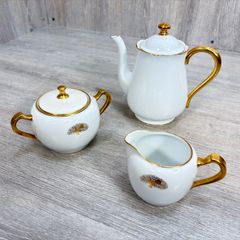 OKURA 大倉陶園 ゴールドライン シュガーポット クリーマー - メルカリ