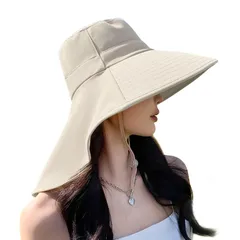 【在庫セール】帽子 レディース つば広 紐付き 日焼け防止 日除けハット uvカット 紫外線対策 旅行 通勤 農作業 アウトドア