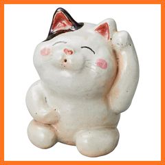 新品】LOVE ハ一ト 金運 招き猫 (特大) 縁起物 ネコ置物 - メルカリ