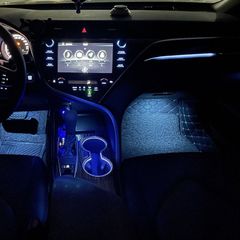 50系 プリウス エアコンパネル LED打ち替え済み レインボー
