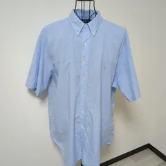 訳あり Ralph Lauren ギンガムチェック ボタンダウン  1XB