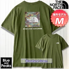 THE NORTH FACE 半袖Tシャツ Evolution Box Camo Tee, カラー；WoodlandGreen, サイズ；M
