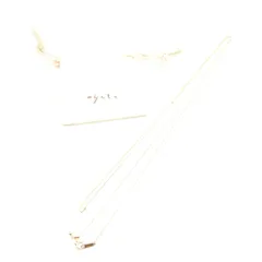 美品 agete アガット ネックレス K10 チェーン レディース AM8513 