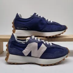 ニューバランス 327 ネイビー ピンク レディーススニーカー 23センチ