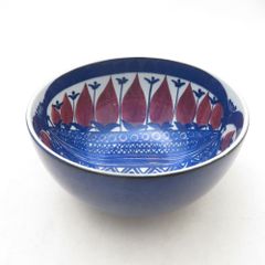 花笠マカイ 幸陶器 やちむん 沖縄 風のマジム 焼物 琉球 クバ笠マカイ