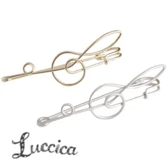 ショールピン ルチカ ト音記号 ショールピン LU-2602-21 luccica 2604のサムネイル