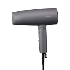 【新品】テスコム プロテクトイオン ヘアドライヤー TD361A-H グレー 大風量 コンパクト 軽量 折り畳み ミニマル 速乾 時短 ラク抜きプラグ