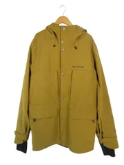 コロンビア Columbia スノーボード ウェア マウンテンパーカー ハンドゲーター サイズ L からし色 QQQ