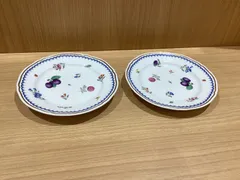 RR263125288　ジノリ　イタリアンフルーツ　19ｃｍプレート2点のサムネイル